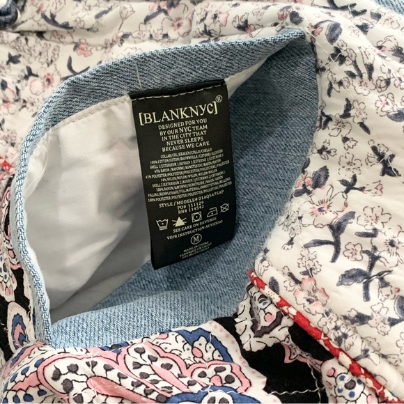 Anthropologie Blank NYC reversible patchwork jacket - Picture 8 of 12